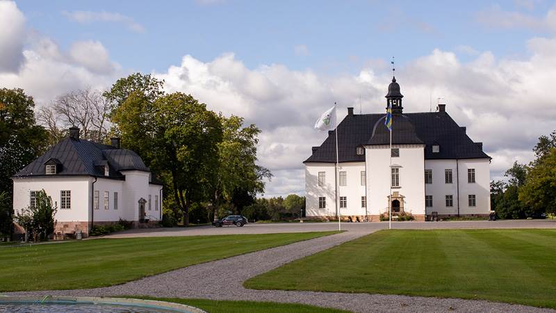 Årsta slott en sommardag