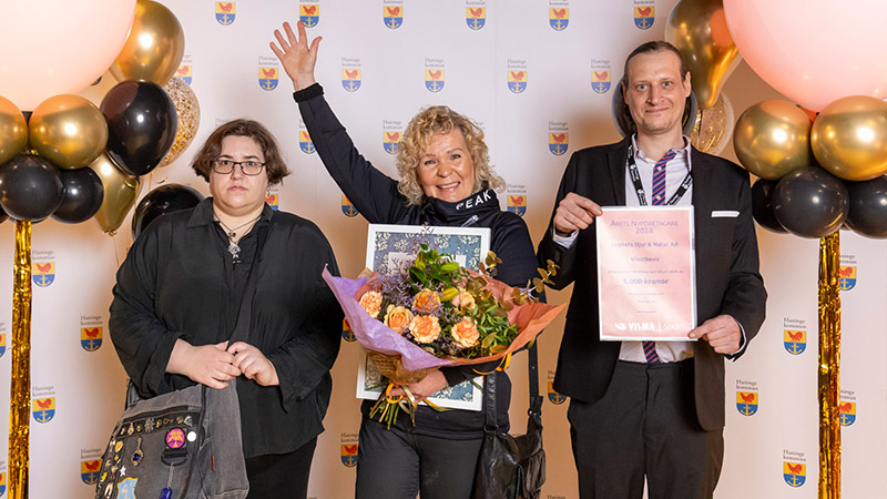 Årets nyföretagare 2024: Natalie Vaneker, Lugnets Djur och Natur AB.