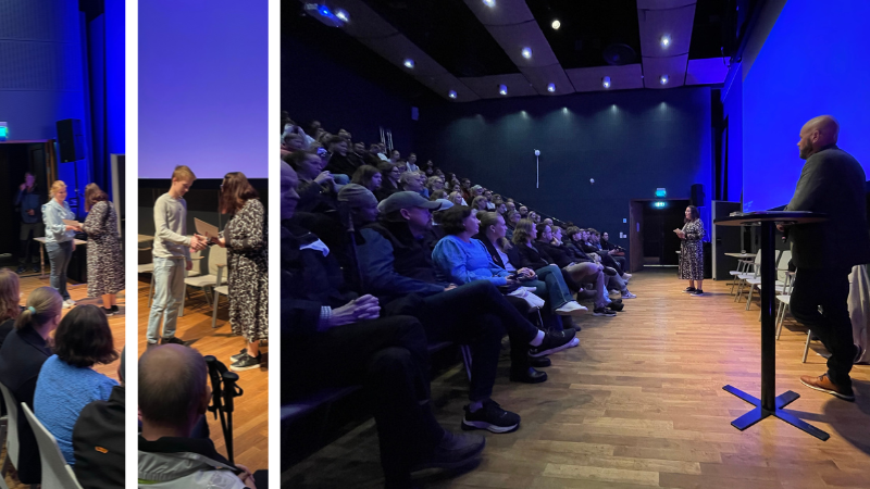 Elevstipendieutdelning på Kulturhuset Elevstipendieutdelning på Kulturhuset