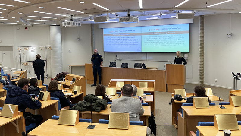 Personer i Skärgårdssalen