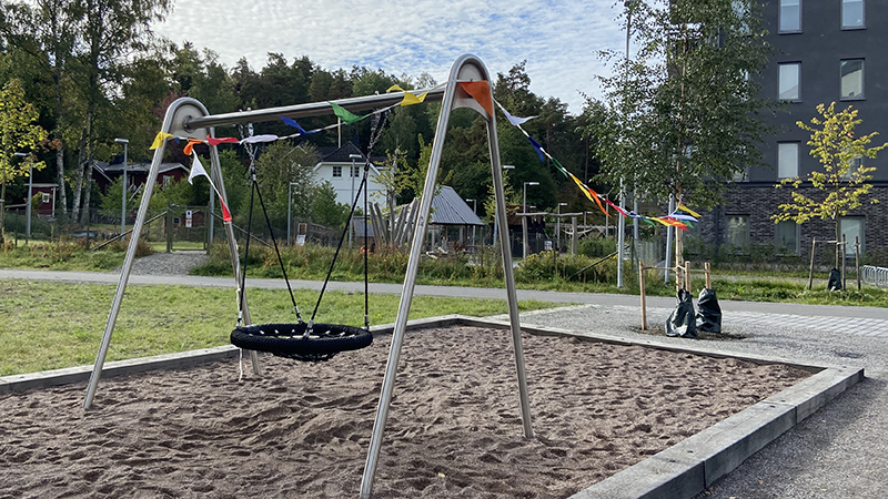 Kompisgunga i Nakterhusparken