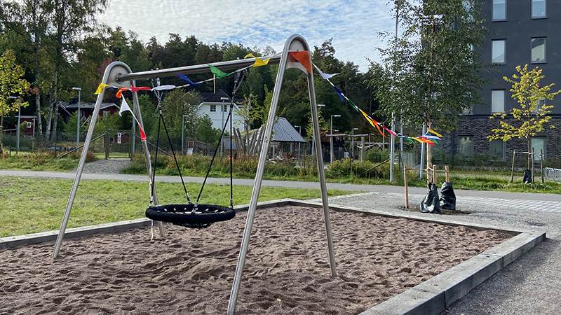 Kompisgunga i Nakterhusparken