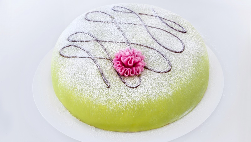 Bild på en prinsesstårta