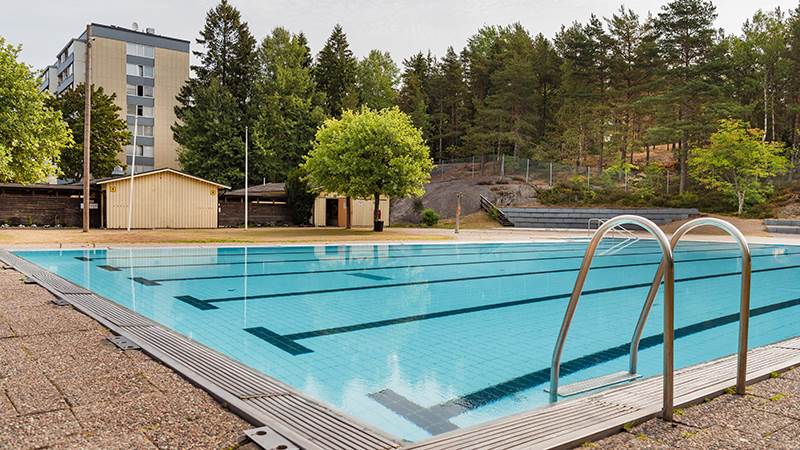 meters-bassängen. Foto: Hans Berggren.