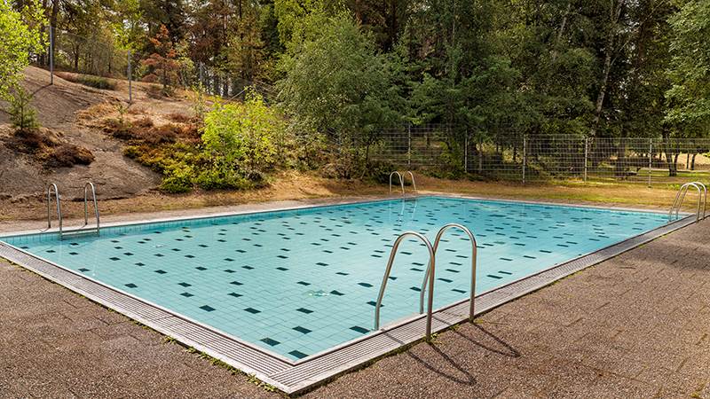 Mellanbassängen. Foto: Hans Berggren. Höglundabadet.