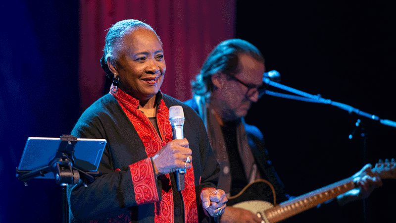 Barbara Hendricks gav konsert i förmån för Världens barn. Foto: Christer Blum.