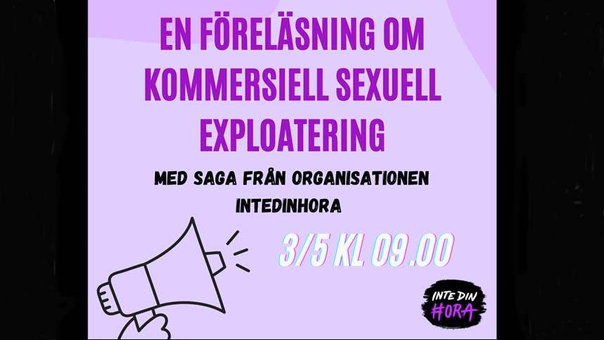 inbjudan till föreläsning intedinhora ""