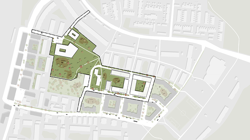 Illustrationsplan Jordbro etapp 1