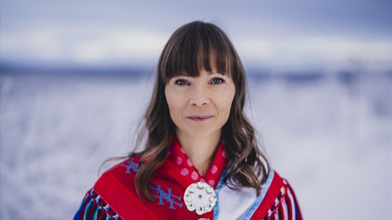 Porträttbild av författaren Ann-Helén Laestadius