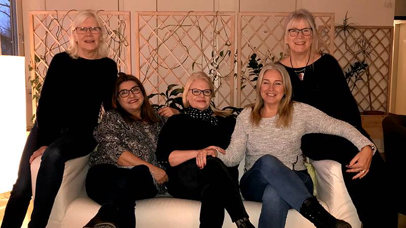Medarbetare på ROA: På bilden: Anette Melin, Soledad Arriaza, Susanne Andersson Baltzakis, Anne-Maj Rusth och Ann-Christin Bjäle. På bilden: På bilden: Anette Melin, Soledad Arriaza, Susanne Andersson Baltzakis, Anne-Maj Rusth och Ann-Christin Bjäle.