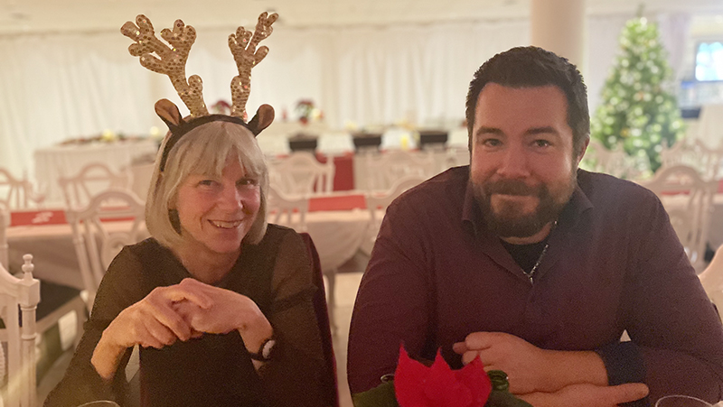 Karin Österdahl, anläggningsingenjör, och Kaj Brantemark, exploateringsingenjör, från enheten mark och exploatering. 