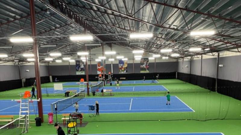 Tennisbanor i Västerhaninge racket- och idrottsklubb