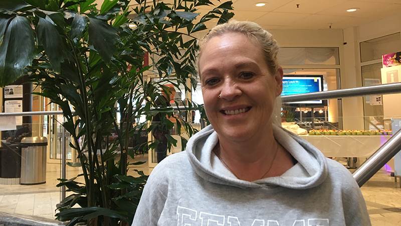 Maud Holmberg, en av äldreförvaltningens ambassadörer