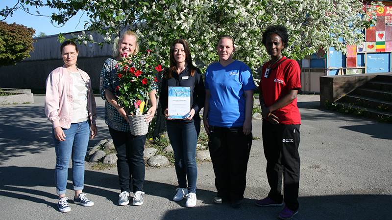Vinnare äldrenämndens stipendium 2017 - bemanningscentrum
