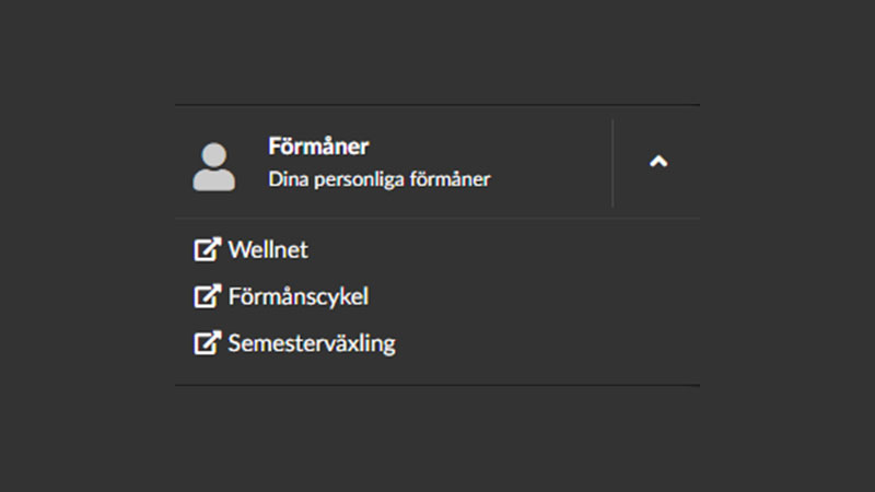 Bild som visar vy över semesterväxling i Heroma
