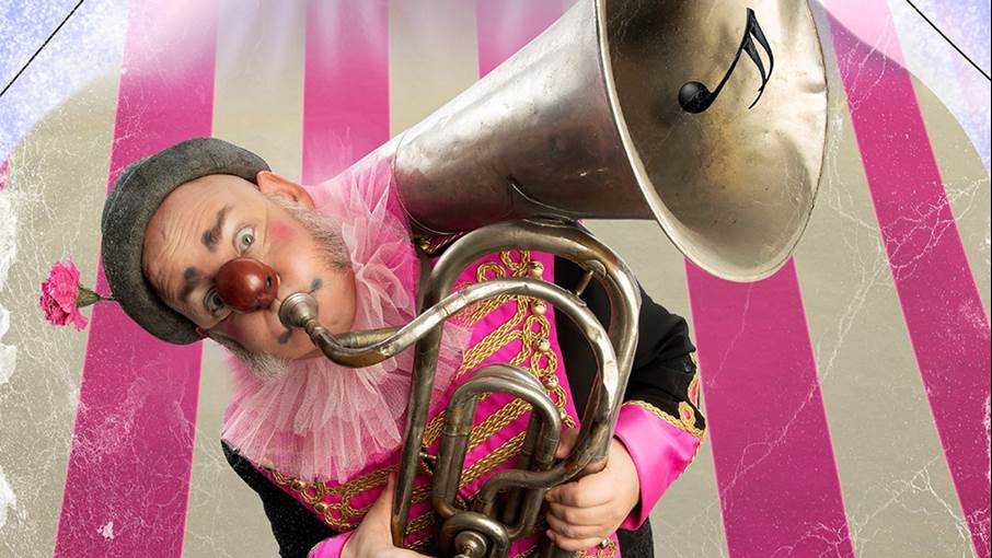 Nalle Clown kommer till Vegakalaset. Nalle Clown.