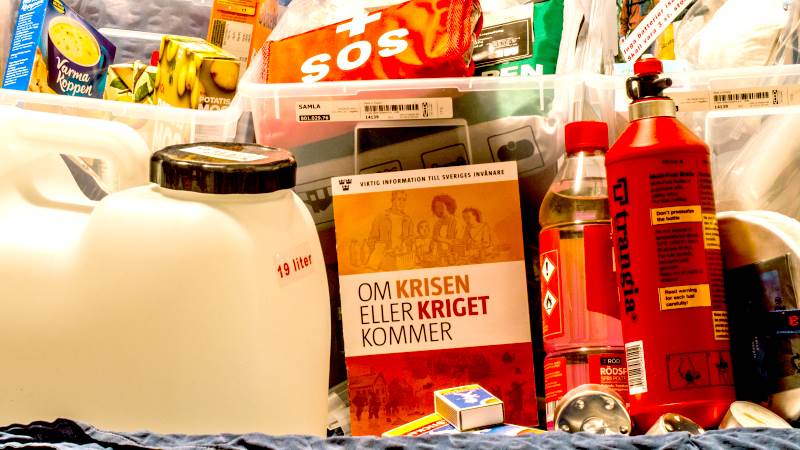 På Civilförsvarsförbundet Haninges informationskväll – Förbered dig innan krisen kommer – får du bland annat tips på vad du kan lägga ner i din krislåda.