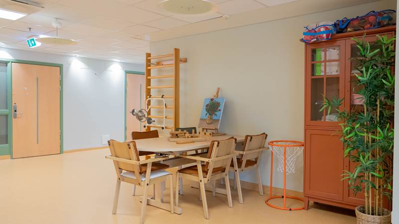 Spelbord Ros-Anders Spelbord på Ros-Anders särskilda boende för äldre