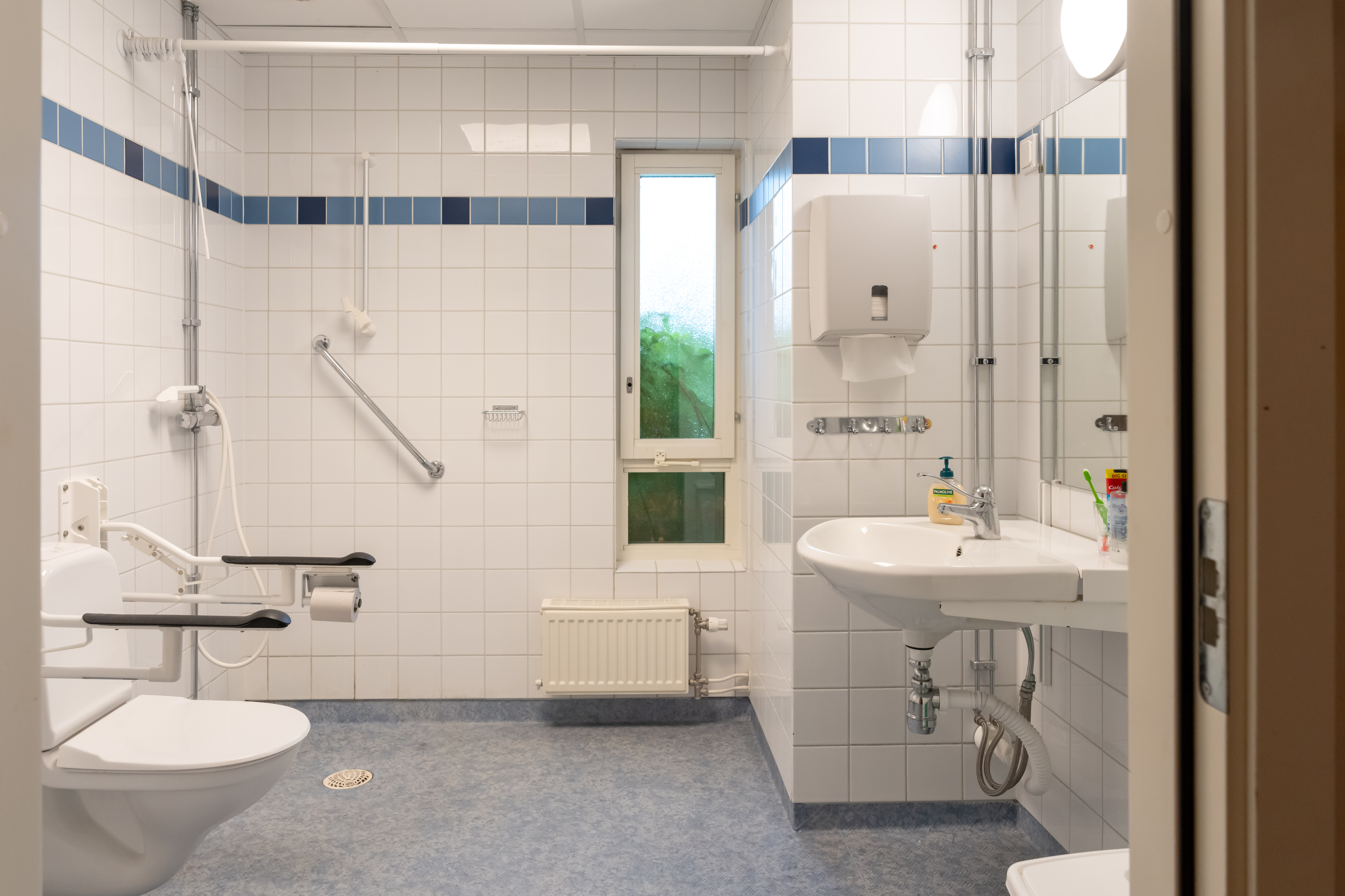 Toalett och dusch Ros-Anders