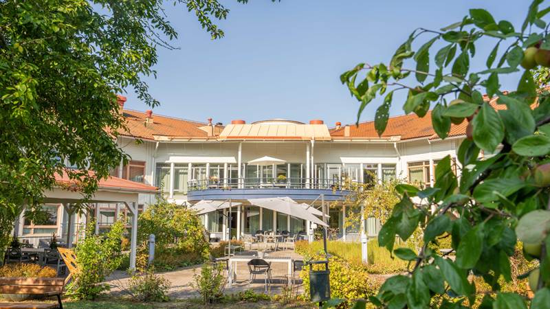 Uteplats Ros-Anders Uteplats på Ros-Anders särskilda boende för äldre