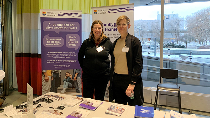 Hos SÄF fick du bland annat veta mer om Förebyggarteamets arbete, första linjens socialtjänst.