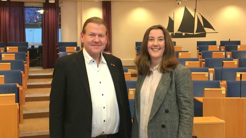 Kenneth Forsberg och Fredrika Forslund.