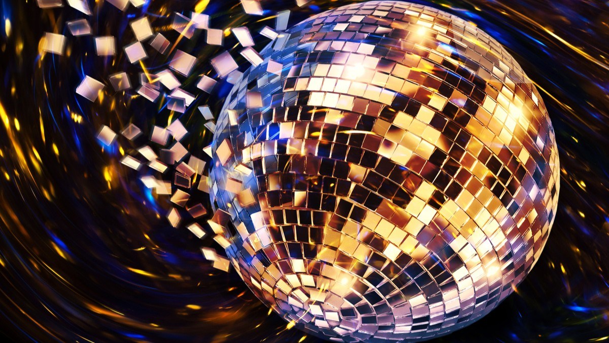 Glittrig discokula