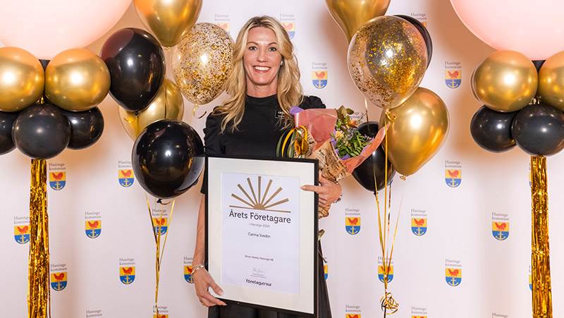 Årets företagare 2024: Carina Svedin, Quality Hotel Winn Haninge. Årets företagare 2024: Carina Svedin, Quality Hotel Winn Haninge.