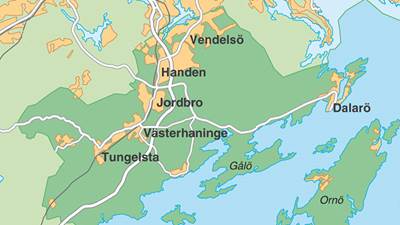 Cykelkarta som exempel på papperskarta