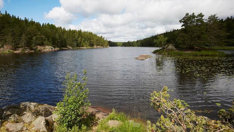 Lycksjön i Haninge Bild på Lycksjön i Haninge