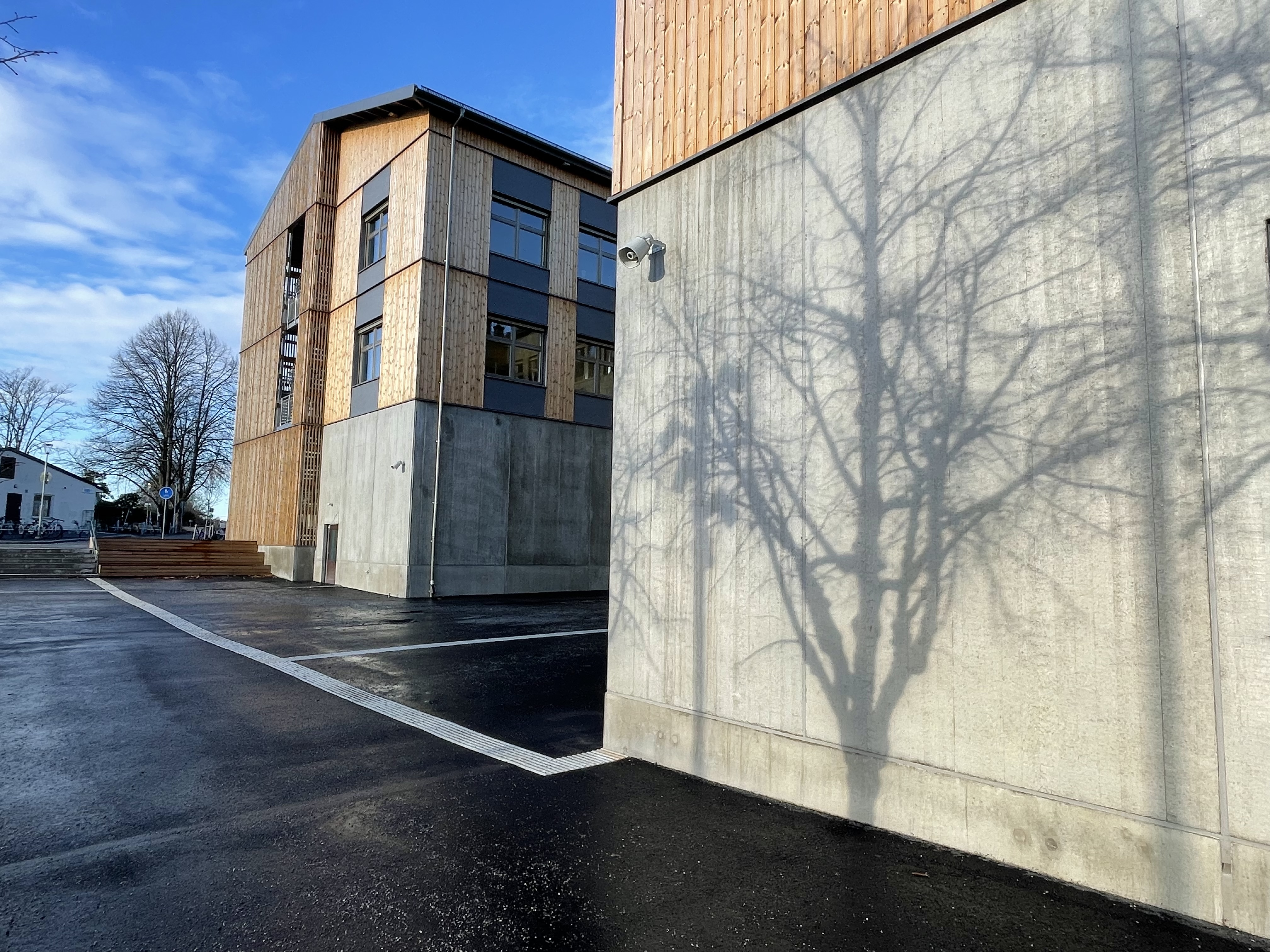 Ribbyskolan exteriör