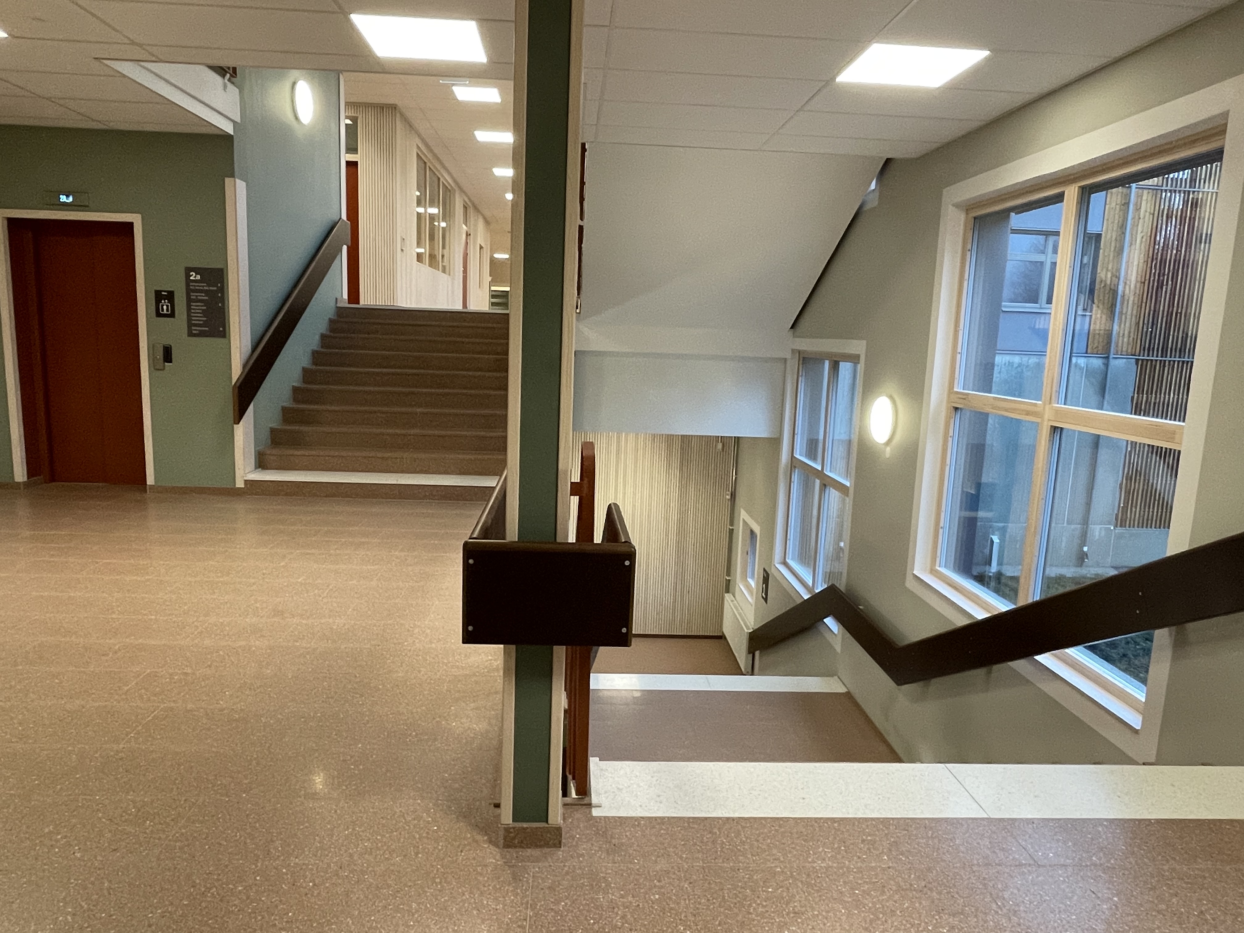 Ribbyskolan interiör