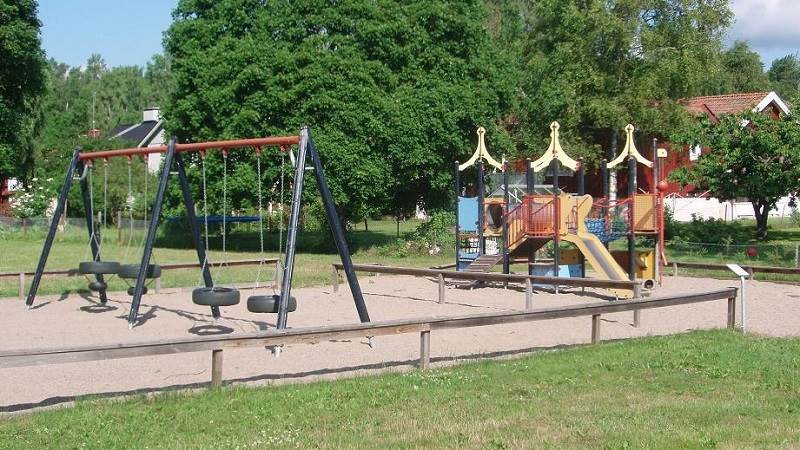 Genvägens lekplats Genvägens lekplats i Nedersta