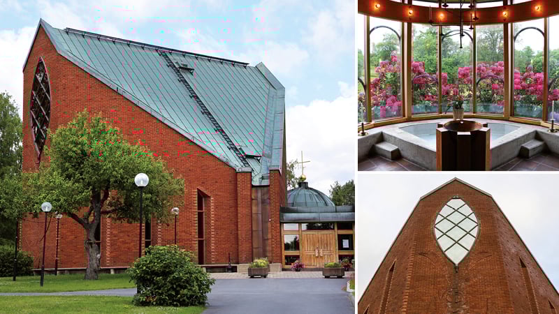 Collage Tungelsta kyrka