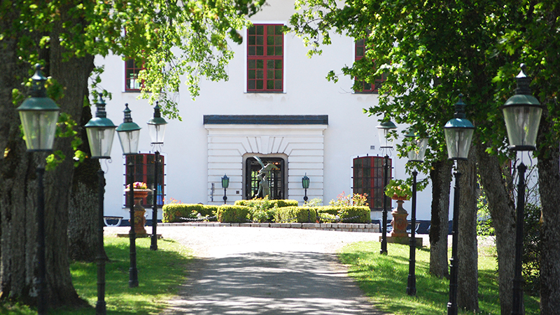 Fasad slott.