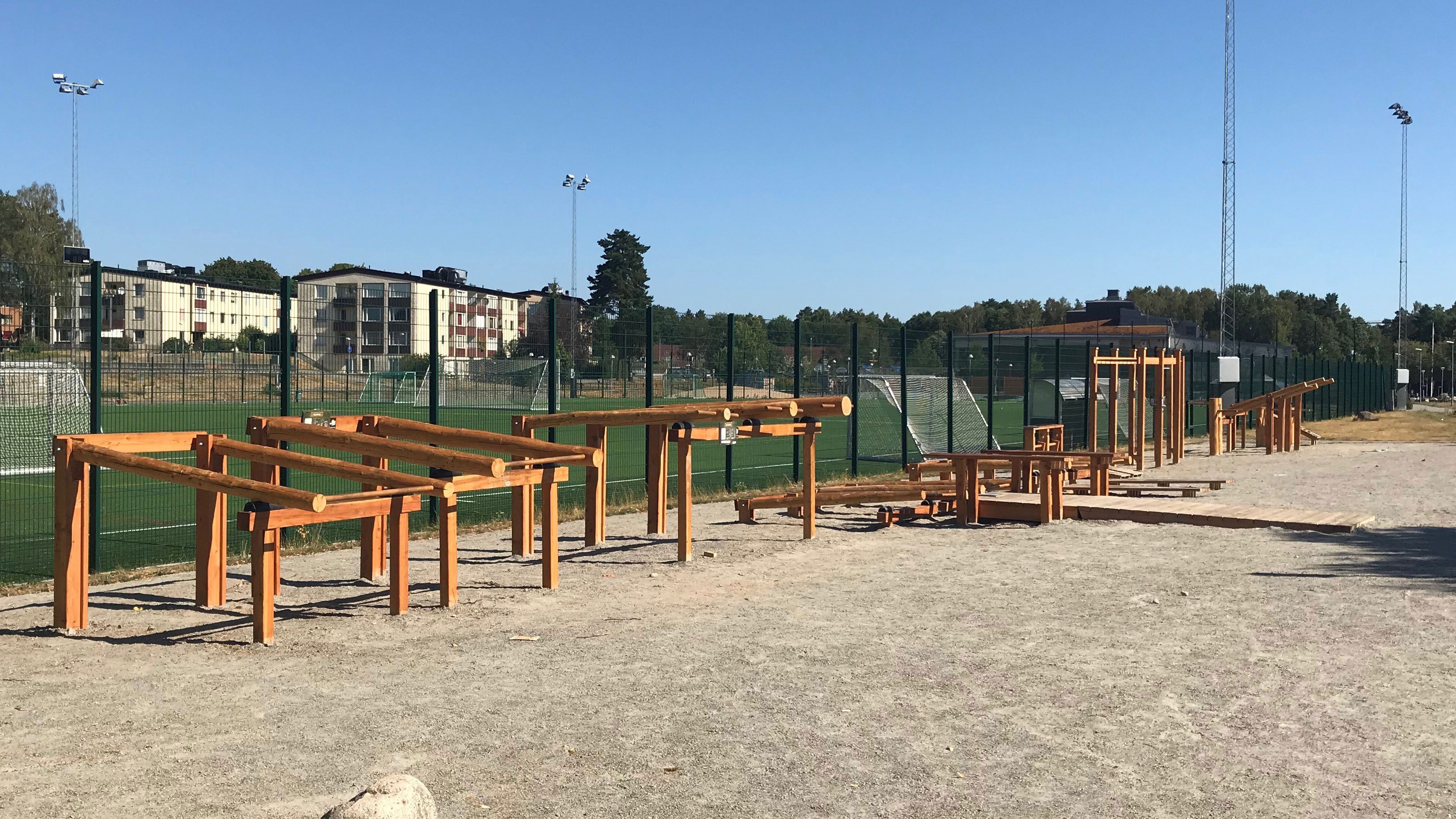 Utegym i Jordbro