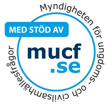 Projektet stödjas med medel från MUCF
