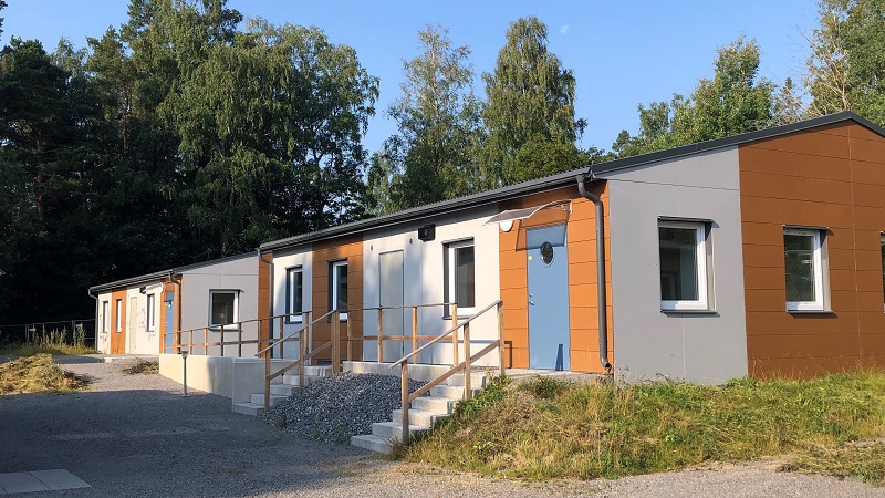 Lisebergsvägen 2 är nu klart att ta emot sina nya hyresgäster. Bild på hus