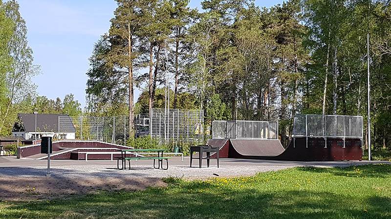 Aktivitetsytan på Lillgårdens lekplats