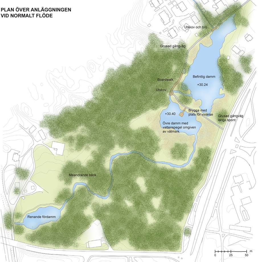 Plan över Dammträsk