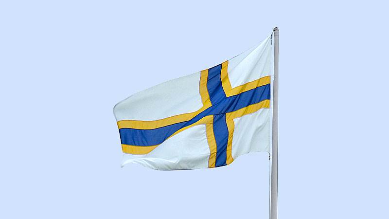 Ruotsinsuomalaisten lippu.