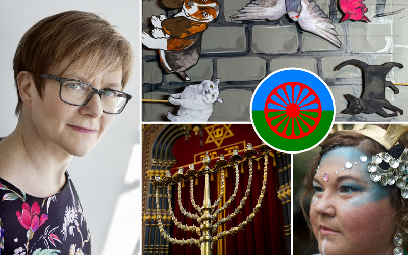Färgstarkt och innehållsrikt när de nationella minoriteterna uppmärksammas vecka 42. Ett kollage av olika händelser under nationella minoritetsveckan i Haninge.