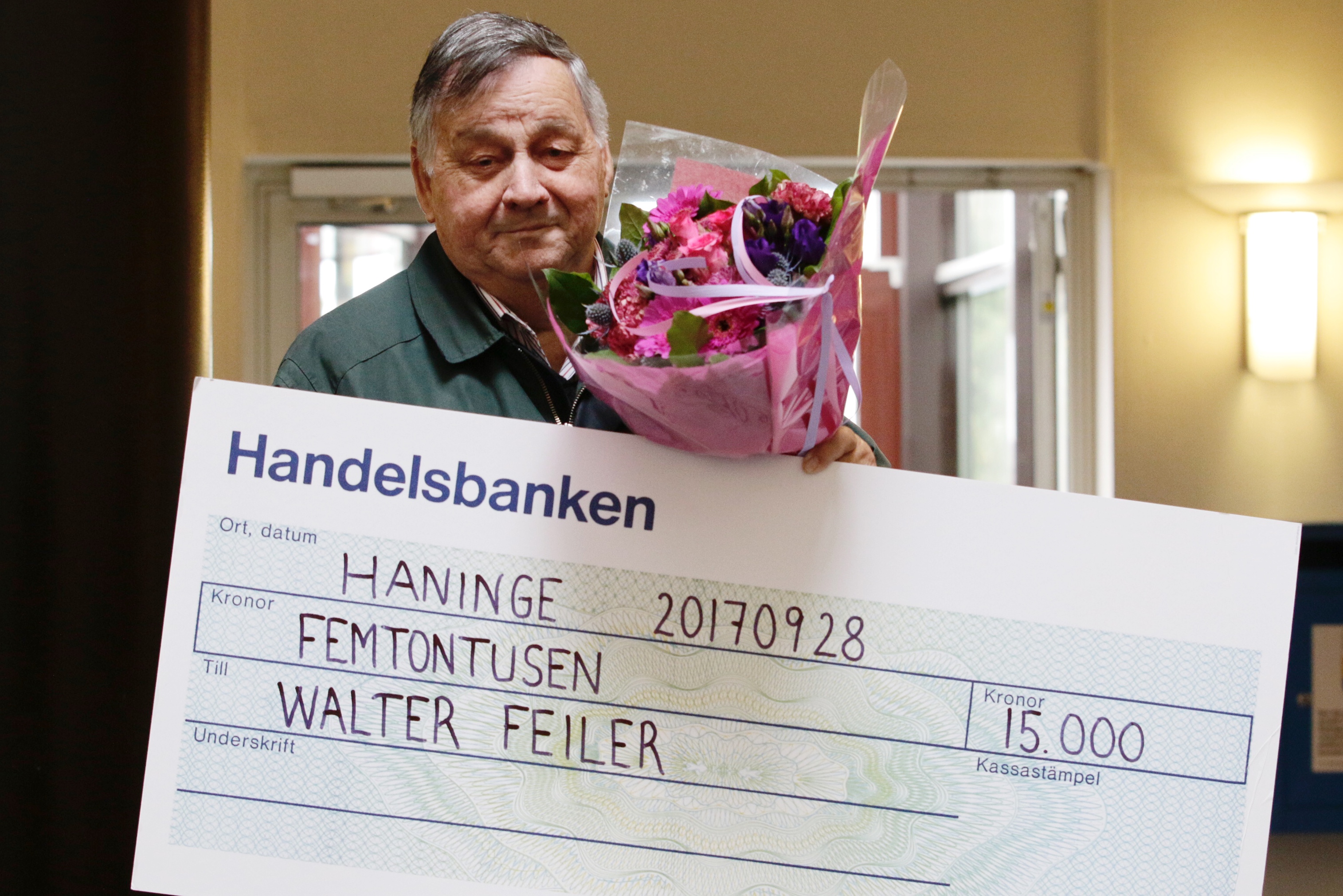 Walter Feiler - vinnare årets seniorinsats 2017