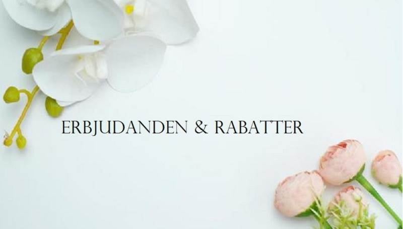Erbjudanden & Rabatter Brudorkidé och rosa ranunkel