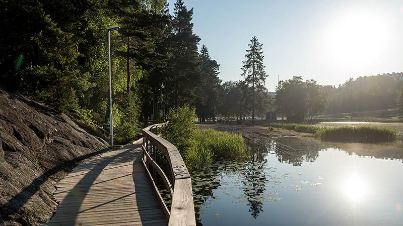 Maxingeslingan i Rudans friluftsområde.