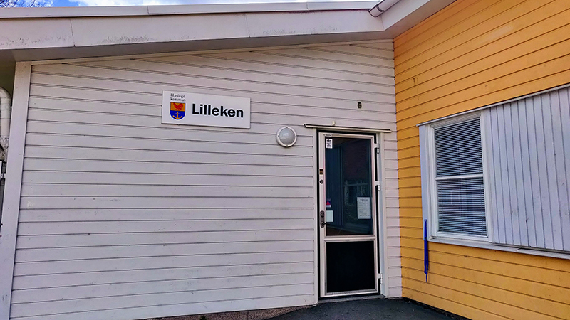 Lillekens entré. Foto: Mattias Grundström Entrén till Lilleken.