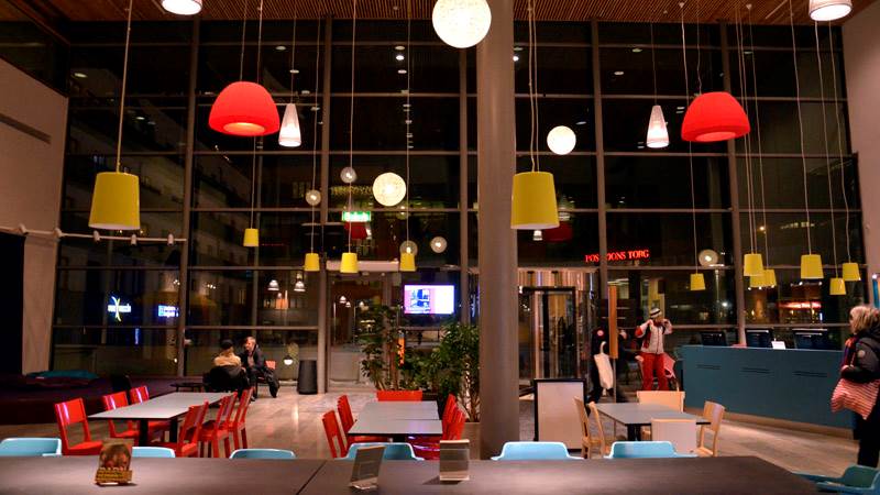 Foajén i kulturhuset Foajén i kulturhuset