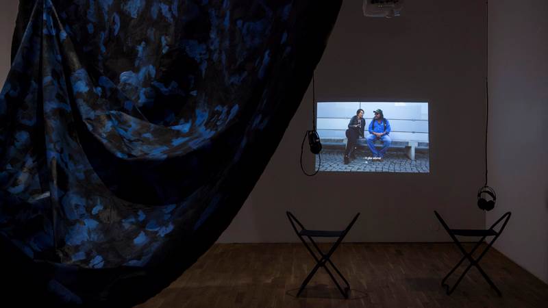 Dokumentation av utställningen Light Fandango. Fotograf Sofia Ekström