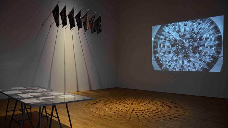 Mot nya horisonter (installation). Foto Kristyna Müller.