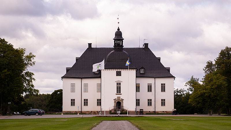 Årsta slott. Årsta slott fasad
